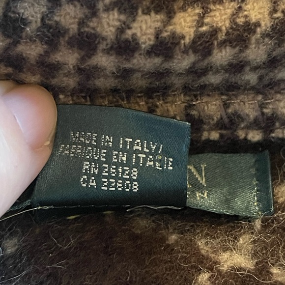 Retro Ralph Lauren Buckle Up Pancho - Picture 6 of 9